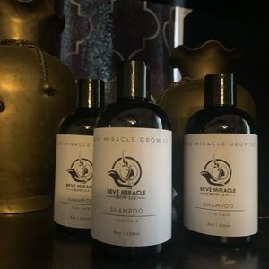 Shampoo) wet hair completely then ) shampoo your hair until clean then rise out